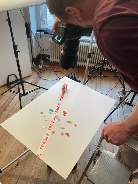 Shooting the new collection