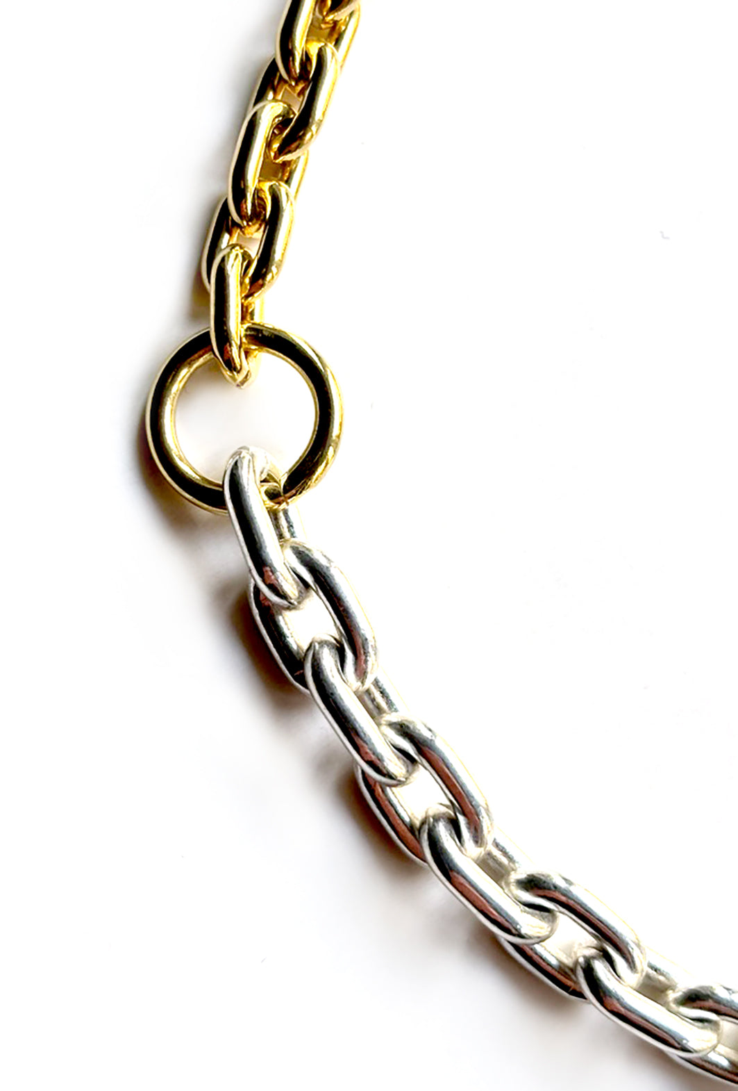 Choker bicolor triple gold / silver NEW IN