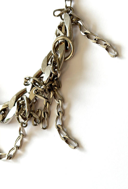 Dance Necklace Bold Silver