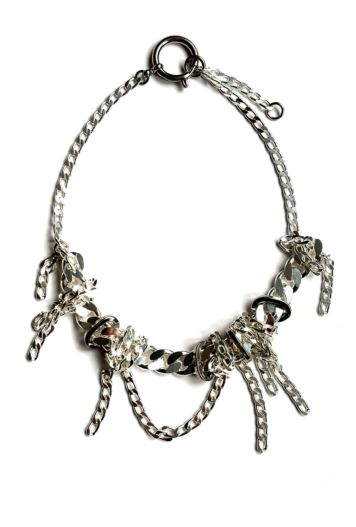 Dance Necklace Silver