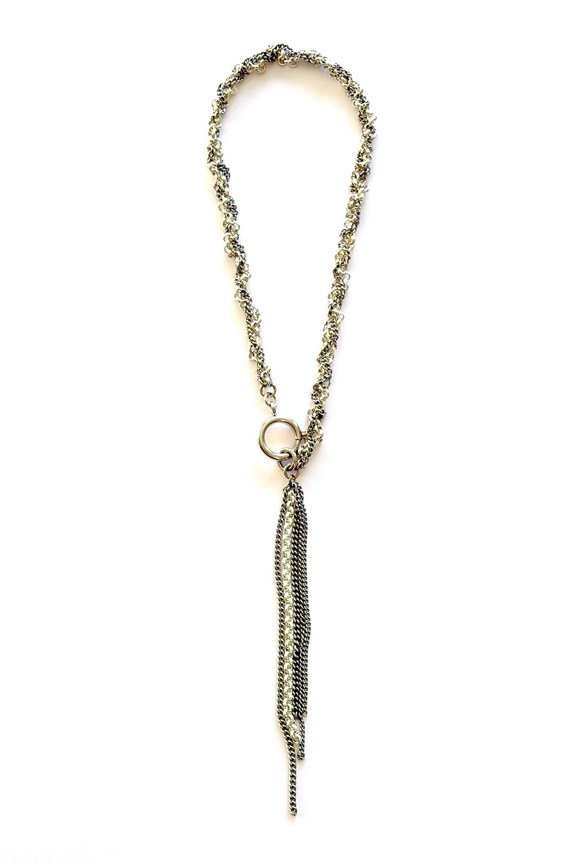 Dangler Necklace Fine Silver