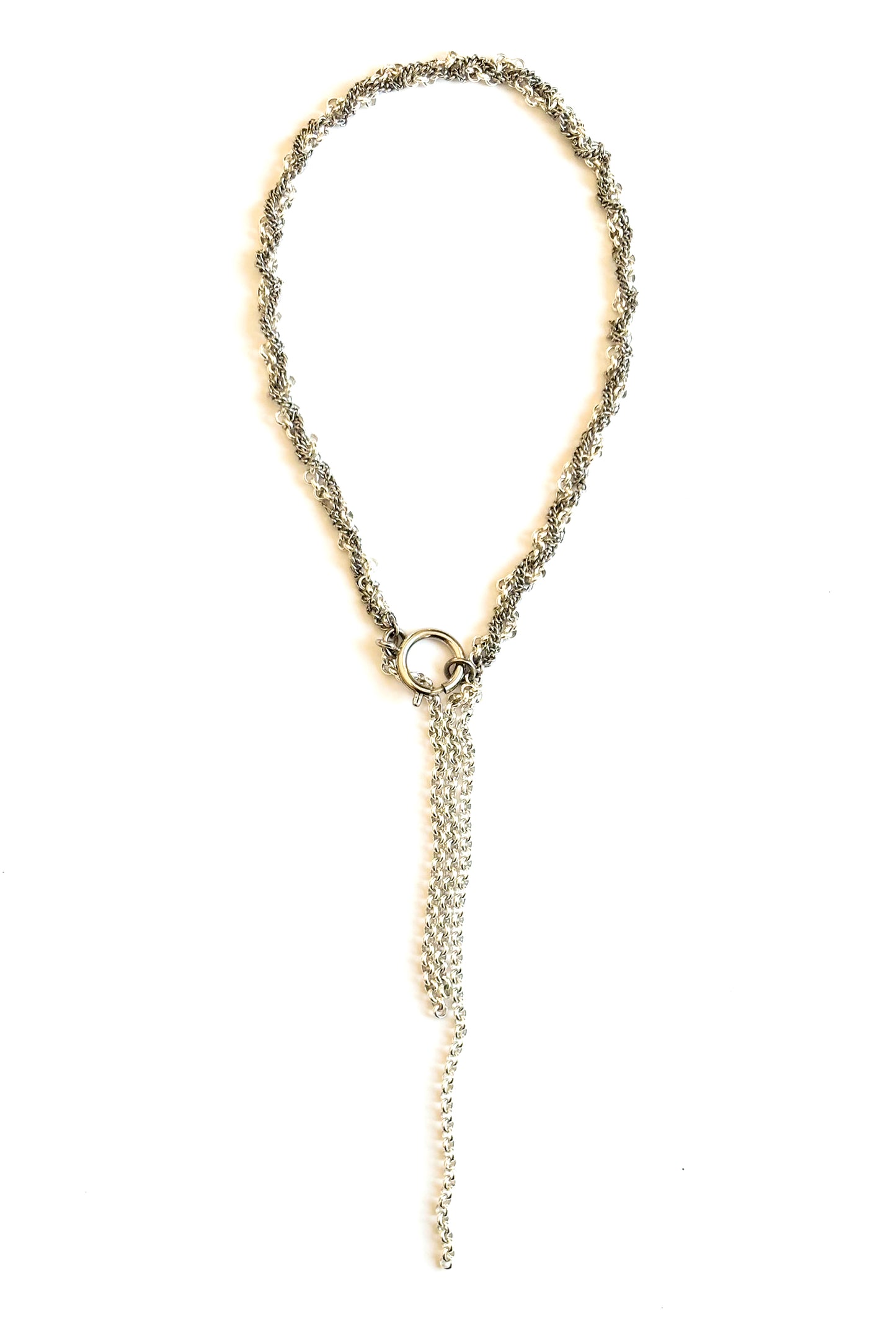 Dangler Necklace Silver
