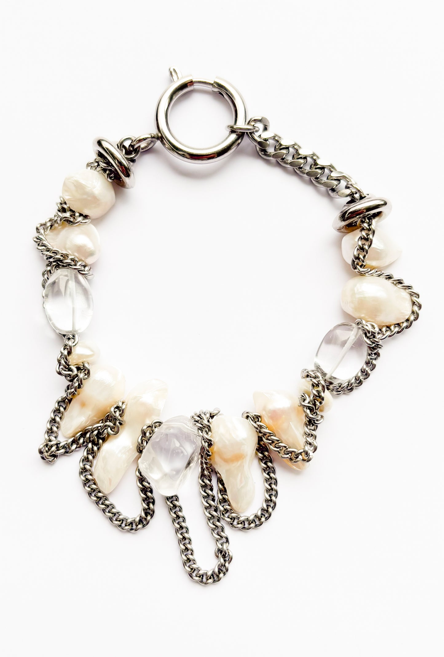 Rocky Pearl Bracelet
