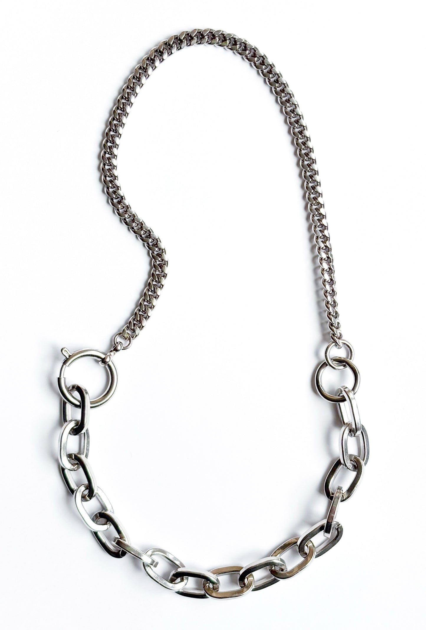 Strangler Necklace Silver