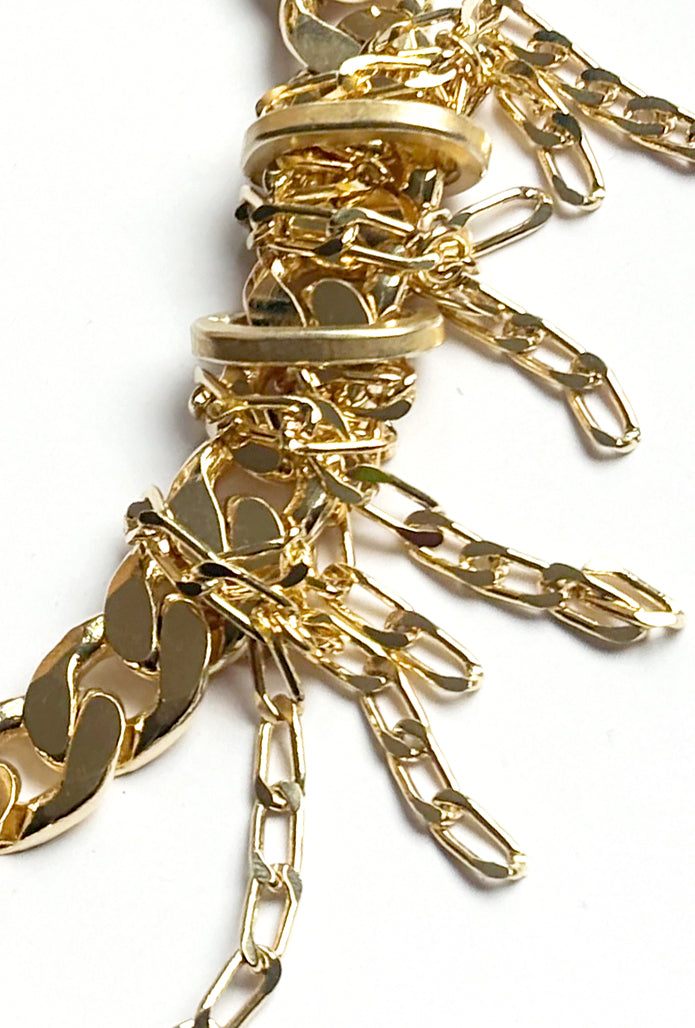 Dance Necklace Gold - Made to order