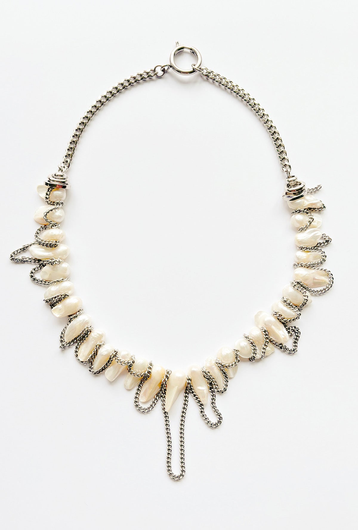 Rocky Pearl Necklace Full