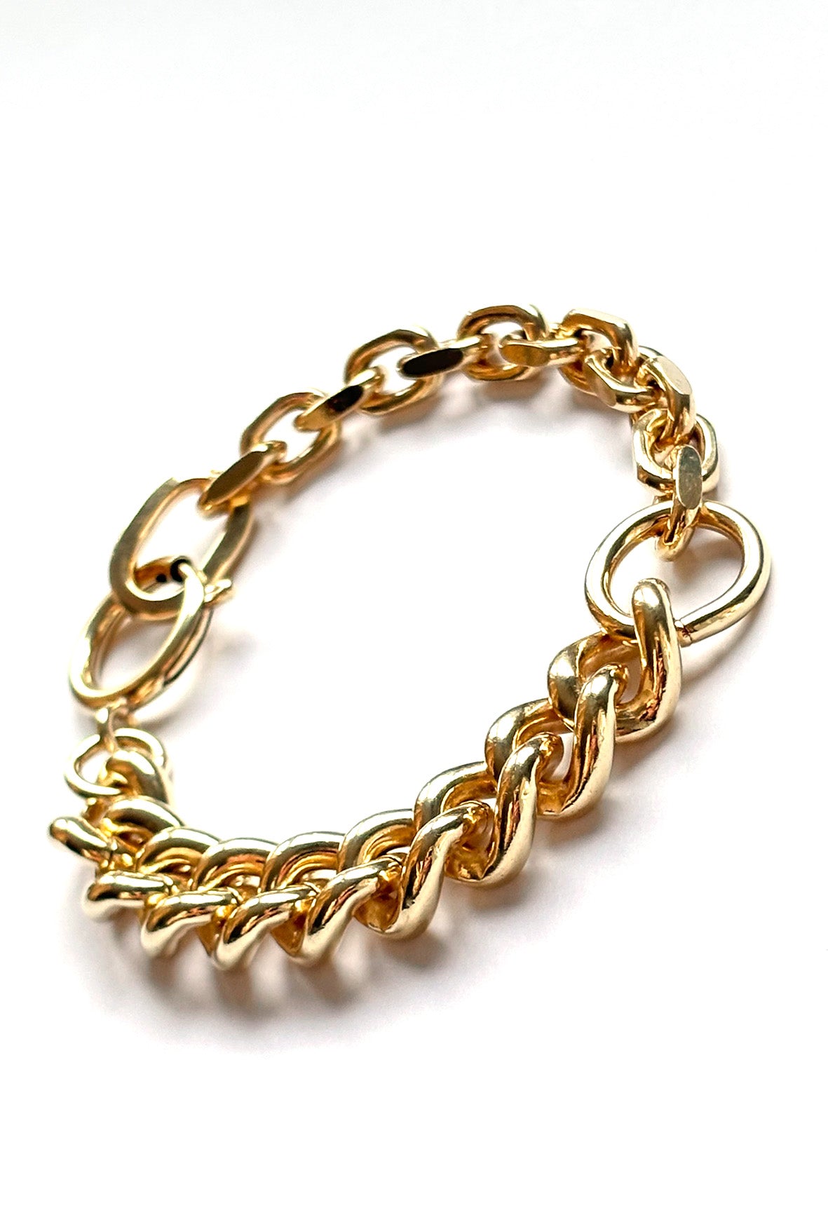 Strangler Bracelet Triple Gold Bold
