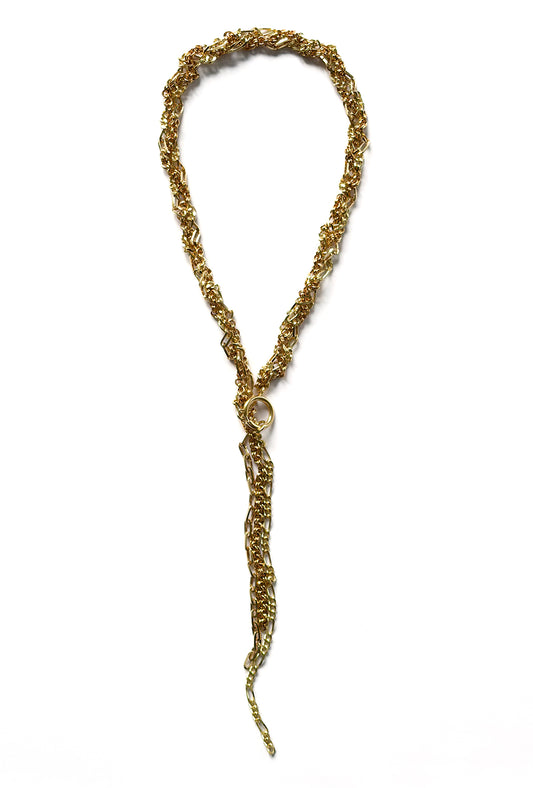 Summer Dangler Gold Chain Necklace