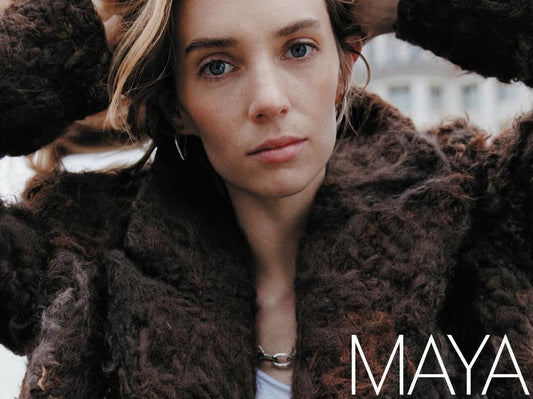 MAYA HAWKE on the cover of UK GRAZIA wearing AKKESOIR