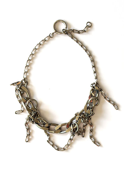 Dance Necklace Bold Silver