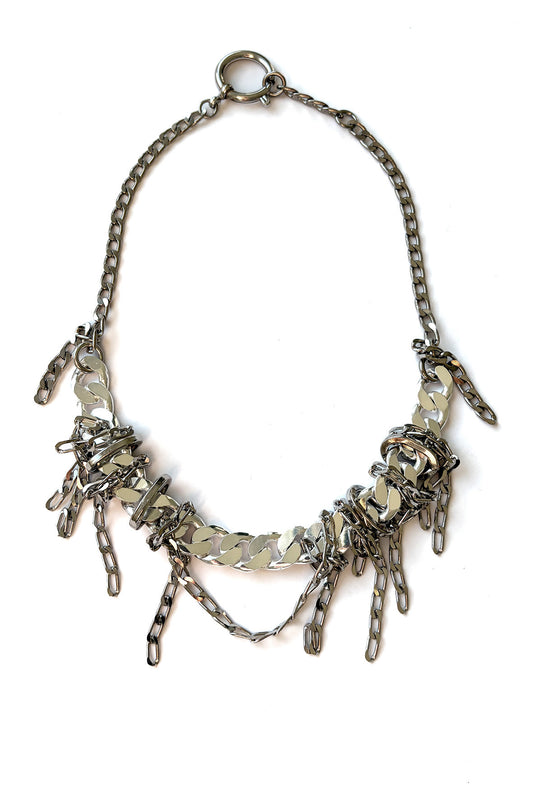 Dance Necklace Silver