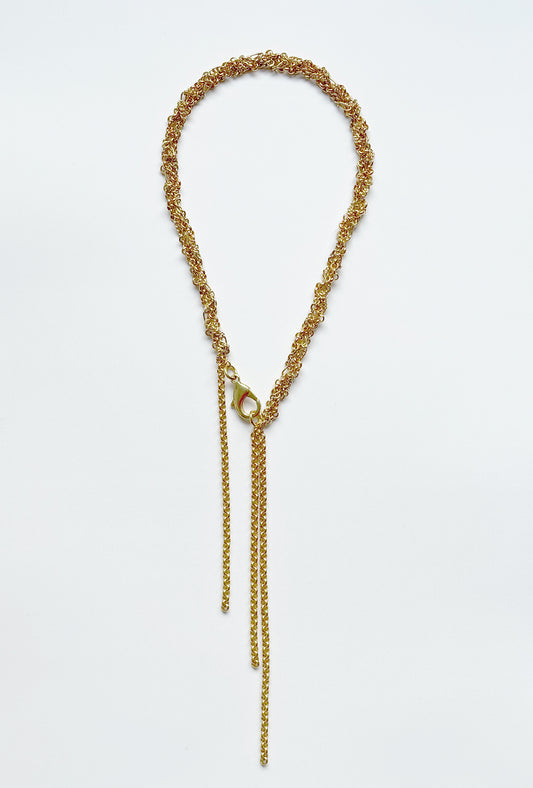 NEW Dangler necklace gold