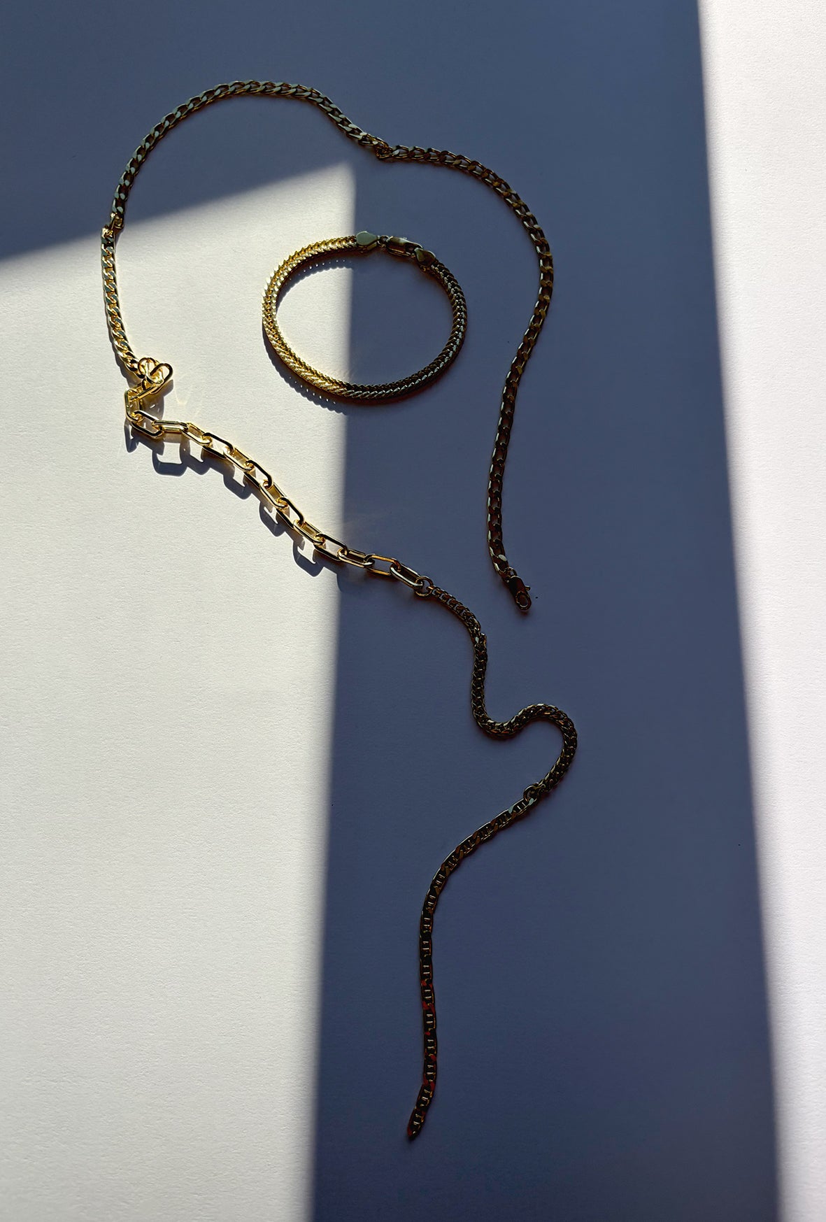 Multi Chain Triple Gold