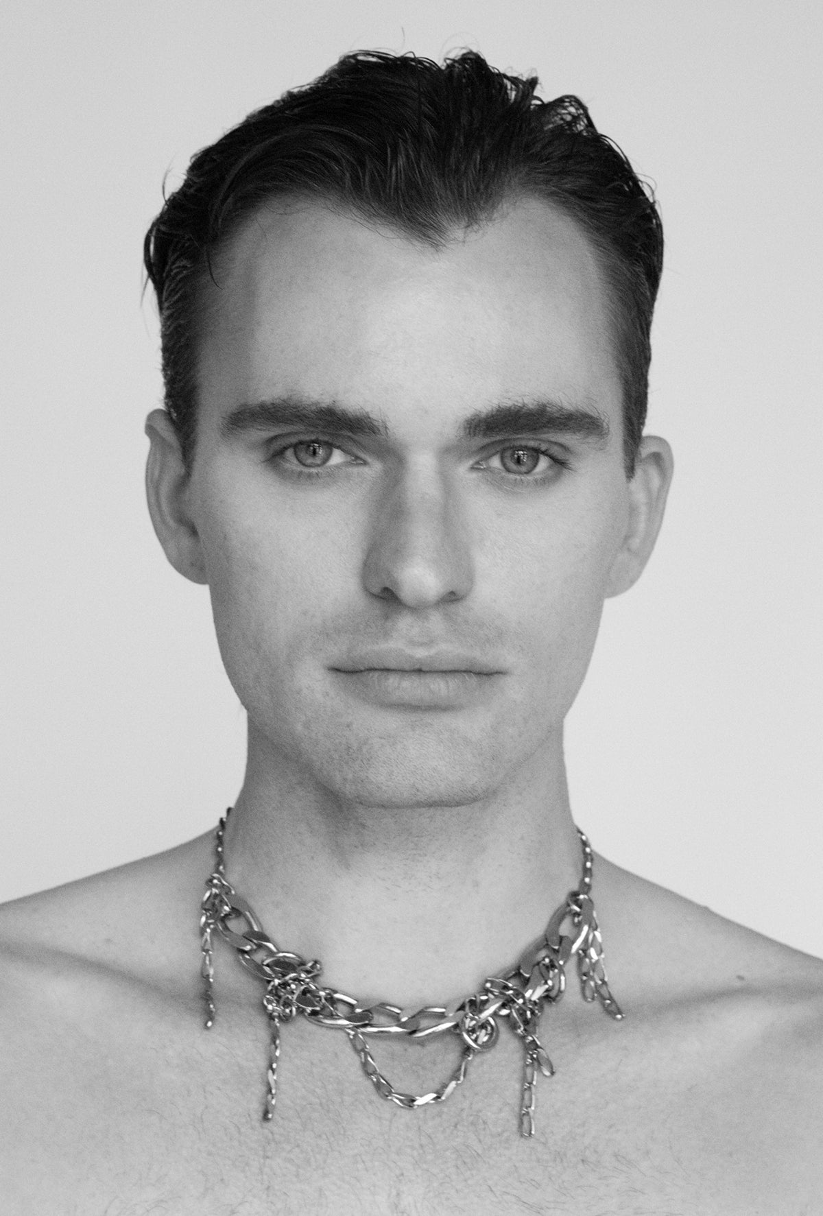 Dance Necklace Bold Silver