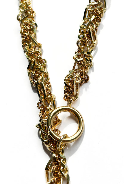 Summer Dangler Gold Chain Necklace